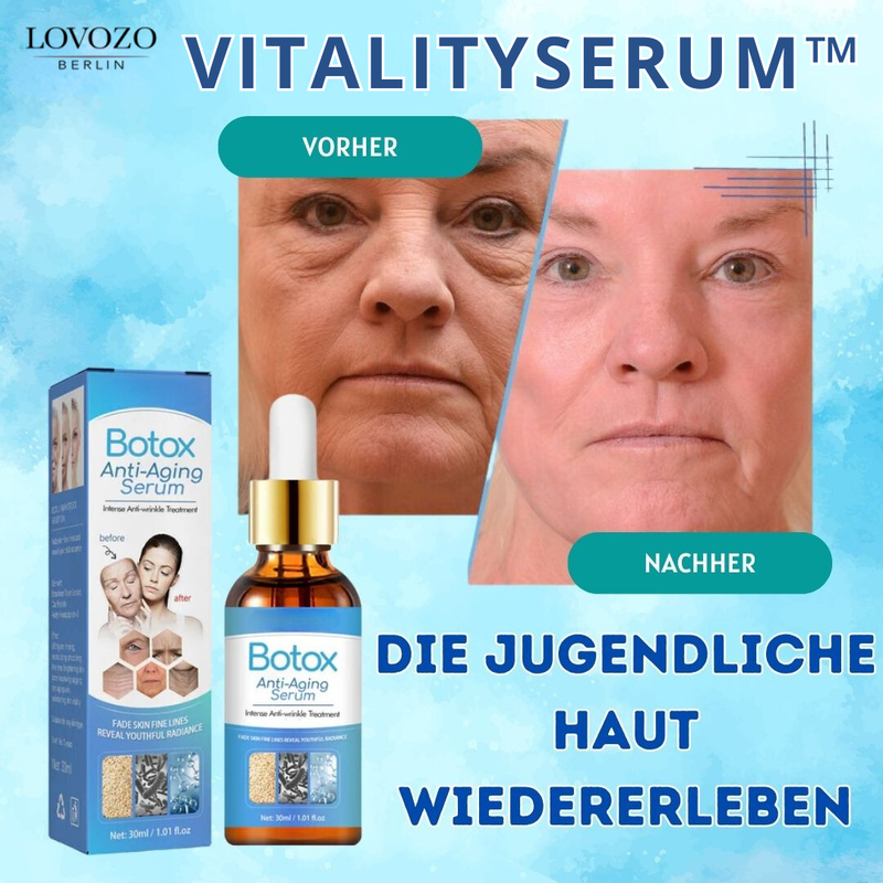 1+1 GRATIS | VitalitySerum™ | Botox anti-verouderingsserum 