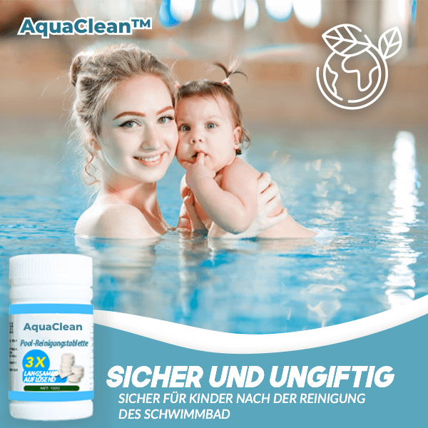 AquaClean | Zwembadreinigingstablet (100 STUKS)