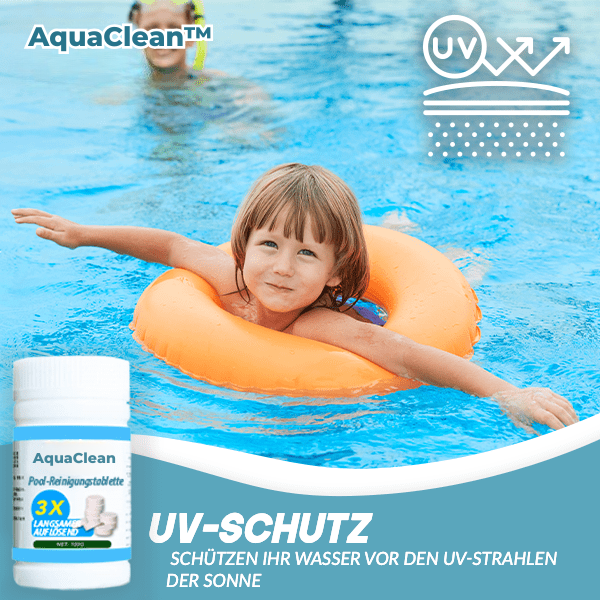 AquaClean | Zwembadreinigingstablet (100 STUKS)