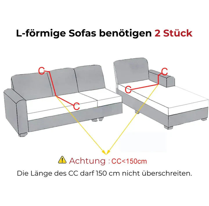 SofaShield™ | Elastischer Sofabezug aus Samt, der Ihr Geld spart