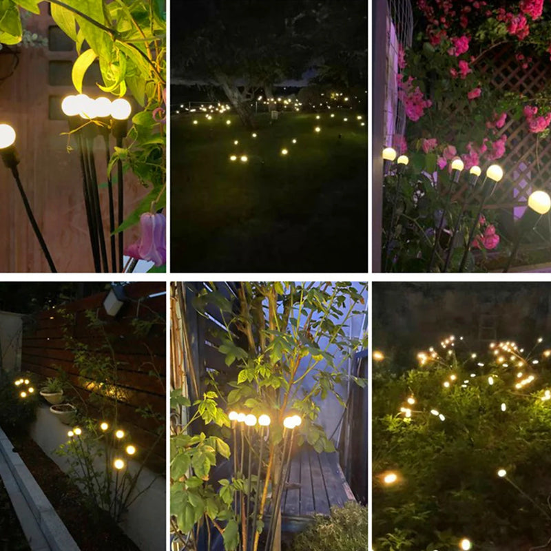 Sonne im Garten: Solar-Glühwürmchen-Lichter
