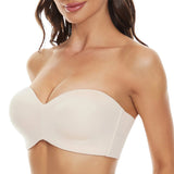 Charlotte™ antislip bandeau-bh met volledige ondersteuning