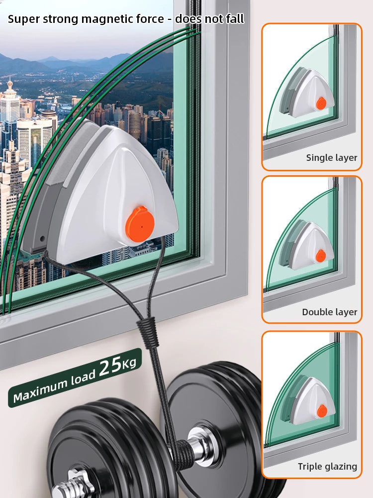 ClearSwipe Magnetized Window Cleaner