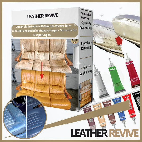 LeatherRevive - Sofortige Lederbelebung | Schnelles und Effizientes Reparaturgel