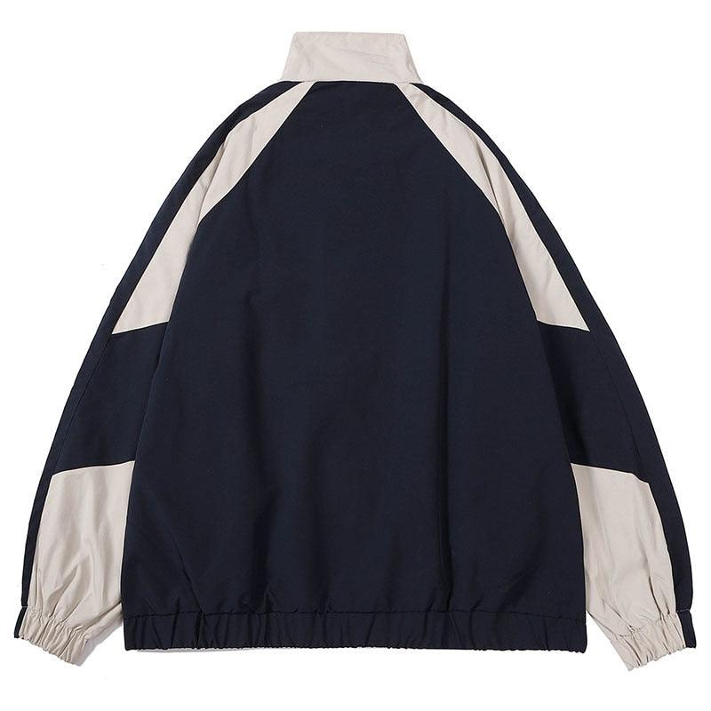 Hiphop high street patchwork collegejack 