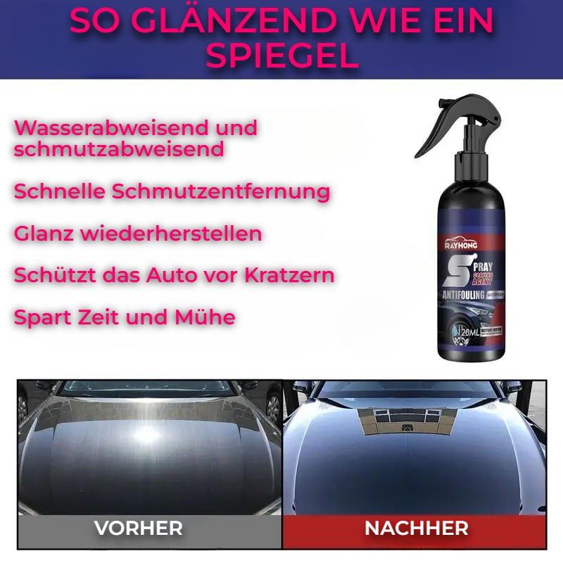 AutoGlow™ | 3-in-1 Auto-Beschichtungsspray