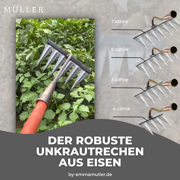 Garden Rake™ - De robuuste onkruidsleutel van ijzer 