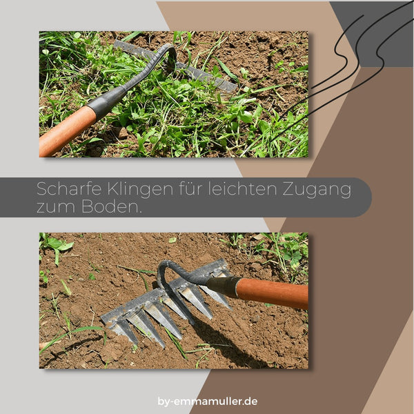 Garden Rake™ - De robuuste onkruidsleutel van ijzer 