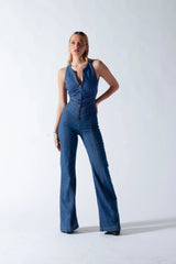 RetroDen™ Jumpsuit mit Herzen 【Letzter Tag Rabatt】