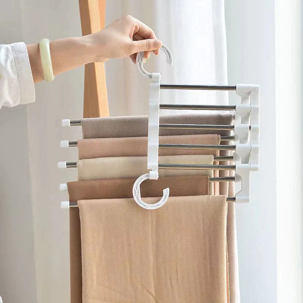 FlexRack™ opvouwbare 5-in-1 kleerhangers | ALLEEN TIJDELIJK 50% KORTING 