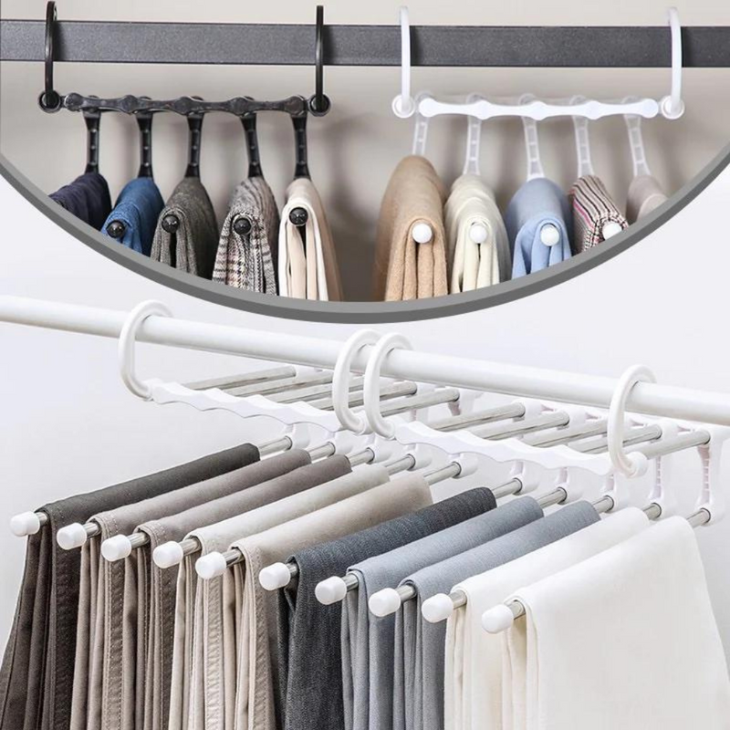 FlexRack™ opvouwbare 5-in-1 kleerhangers | ALLEEN TIJDELIJK 50% KORTING 