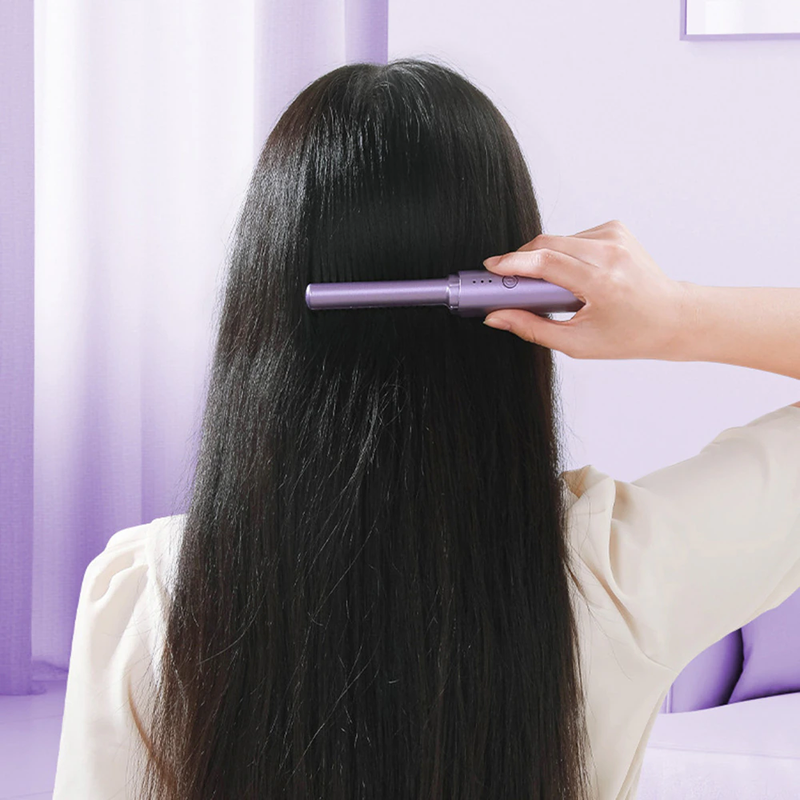 HaarSchön™ - Drahtloser Haarglätter ermöglicht Ihnen uneingeschränkte Freiheit für makellose Frisuren! | 70% Rabatt